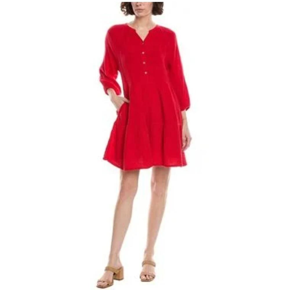 Michael Stars Sonia Red Dress Small